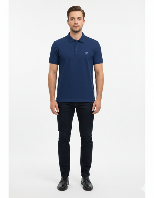 Men's Solid Polo T-Shirt